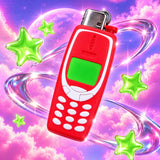 Nokia 3310 Feuerzeughülle BIC